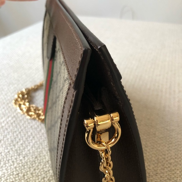 **SOLD** Gucci Small Ophidia Chain Shoulder Bag - Picture 3 of 13